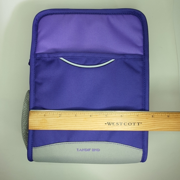 Lands' End Purple Lunch Bag - Picture 7 of 10